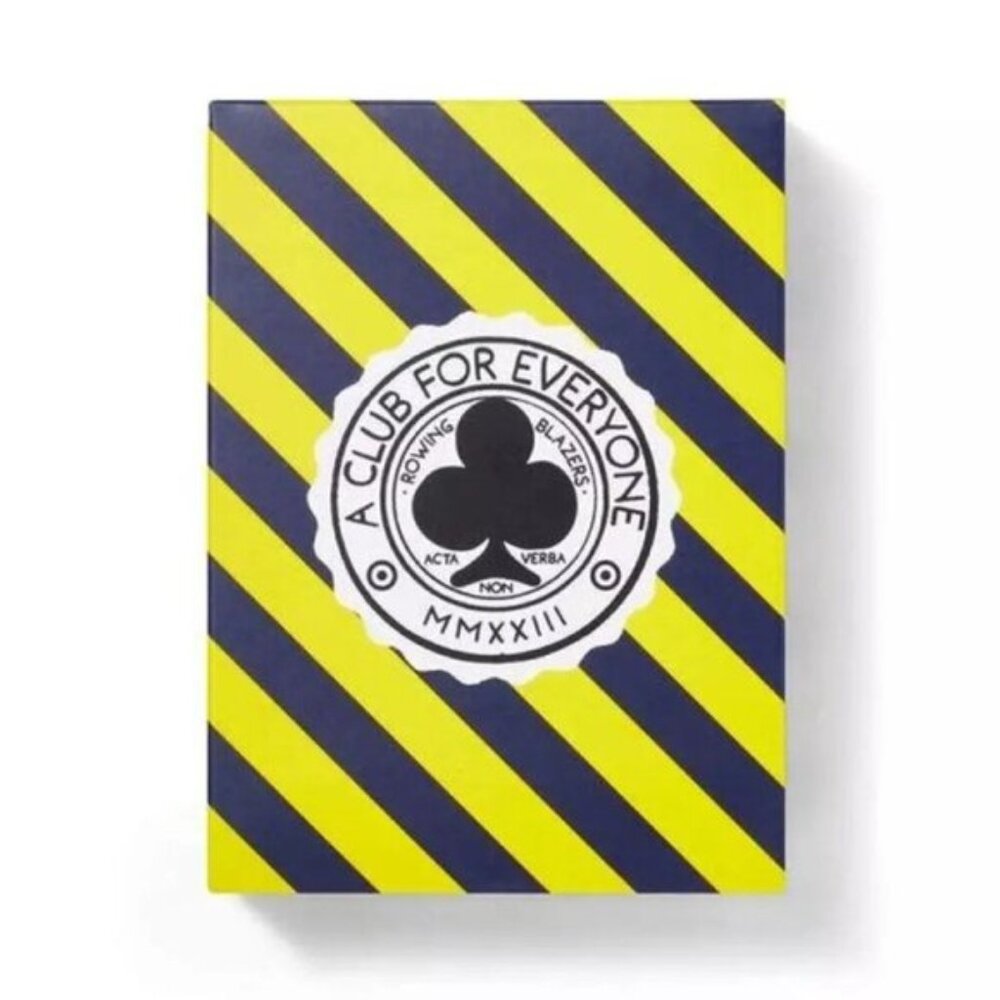 New Rowing blazers playing cards